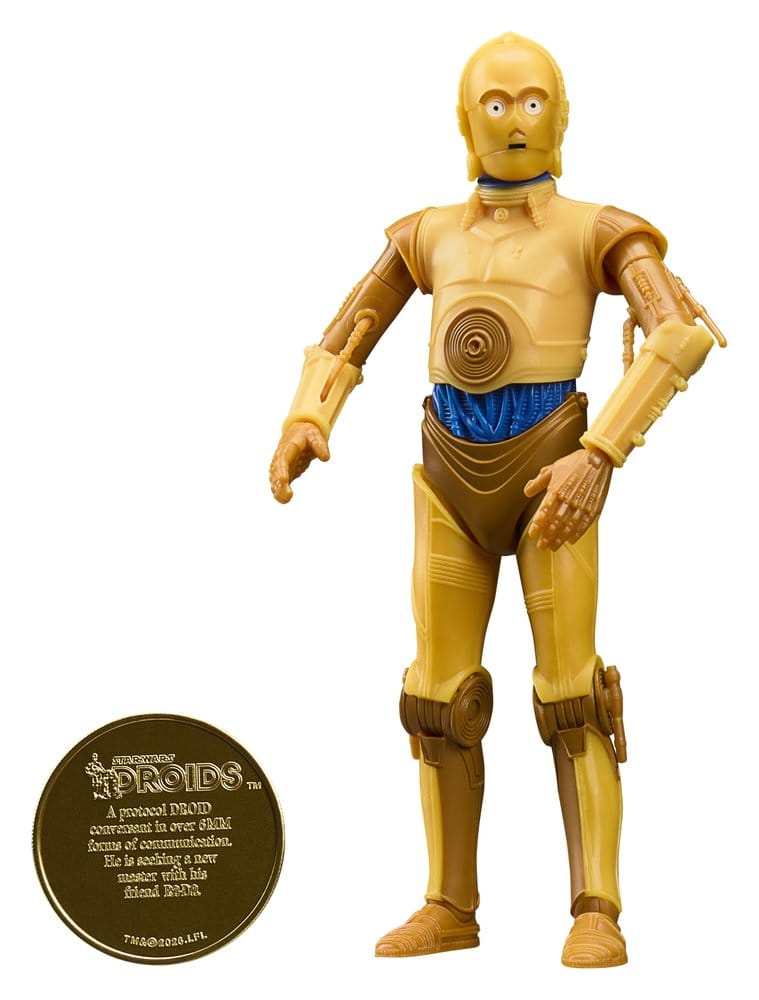 Figurine C-3PO – The Black Series (Hasbro) – Star Wars: Droids – 15cm