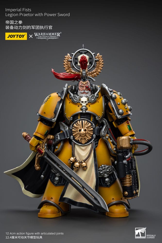 Warhammer The Horus Heresy figurine 1/18 Imperial Fists Legion Praetor with Power Sword 12 cm