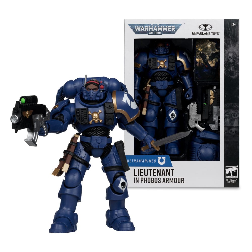 Figurine figurine Lieutenant in Phobos Armor (Ultramarines)  – Warhammer (McFarlane Toys) – Warhammer 40,000 – 18cm