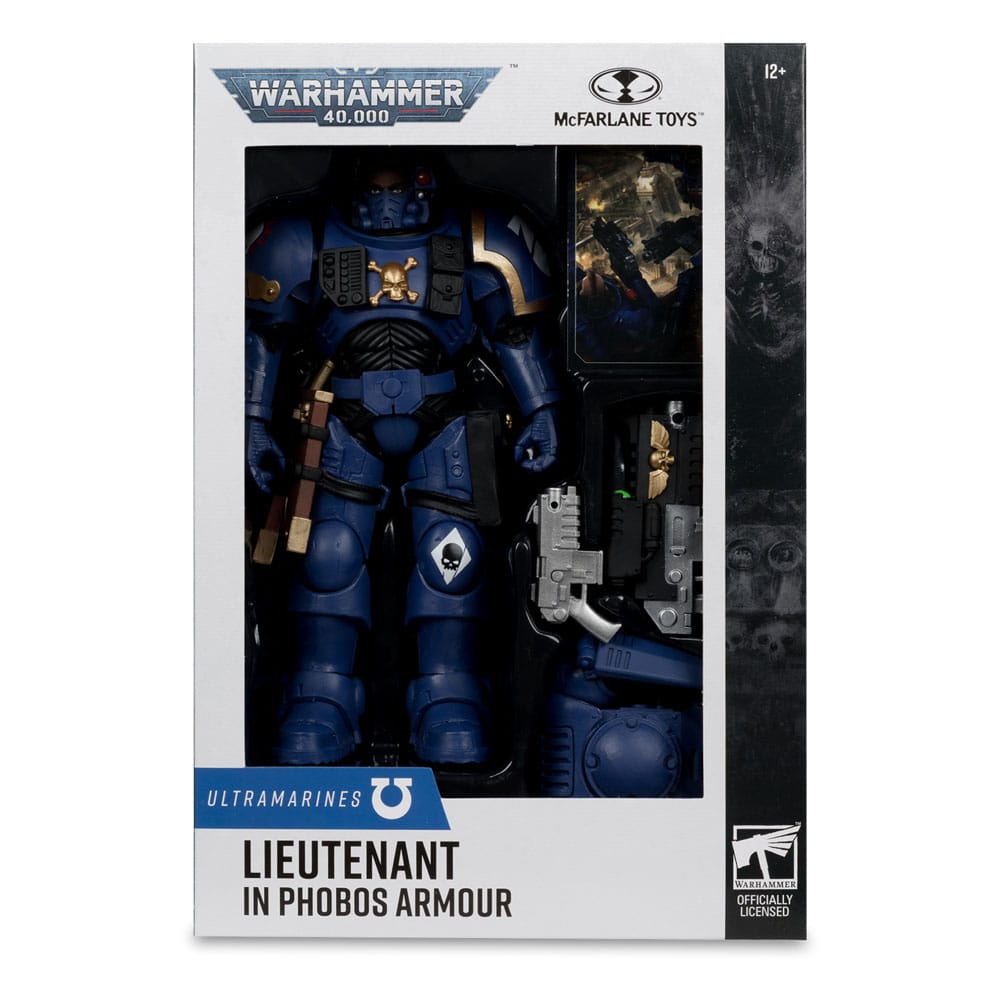Figurine figurine Lieutenant in Phobos Armor (Ultramarines)  – Warhammer (McFarlane Toys) – Warhammer 40,000 – 18cm
