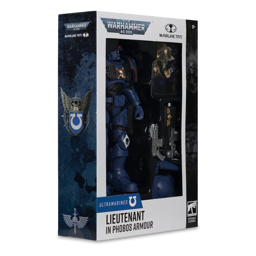 Figurine figurine Lieutenant in Phobos Armor (Ultramarines)  – Warhammer (McFarlane Toys) – Warhammer 40,000 – 18cm