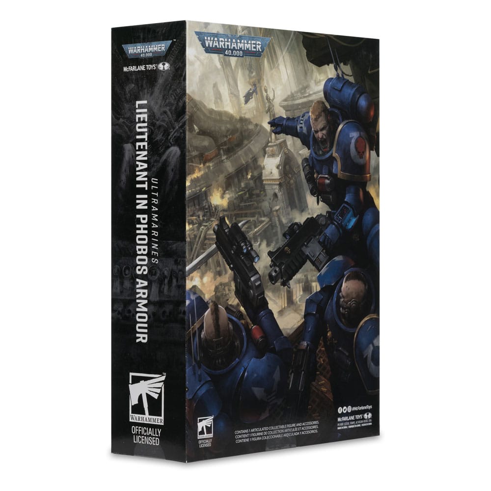 Figurine figurine Lieutenant in Phobos Armor (Ultramarines)  – Warhammer (McFarlane Toys) – Warhammer 40,000 – 18cm