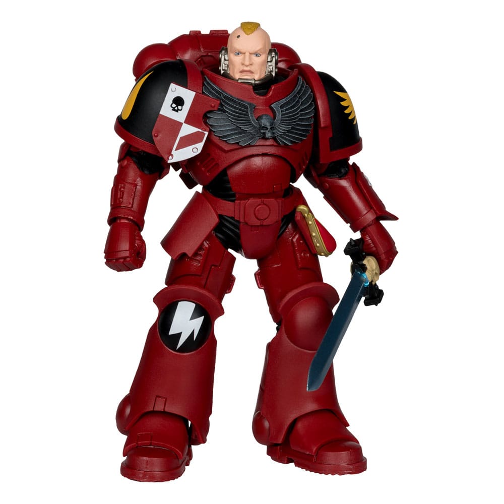 Figurine Assault Intercessor Sergeant (Blood Angel) – Warhammer Art (McFarlane Toys) – Warhammer 40,000 – 18cm