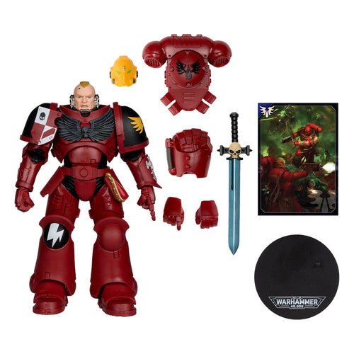 Figurine Assault Intercessor Sergeant (Blood Angel) – Warhammer Art (McFarlane Toys) – Warhammer 40,000 – 18cm
