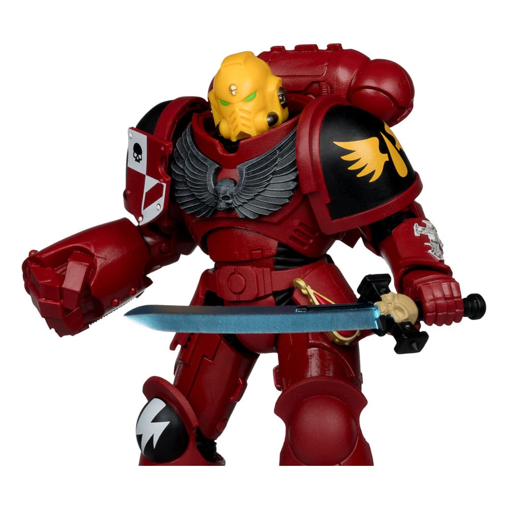 Figurine Assault Intercessor Sergeant (Blood Angel) – Warhammer Art (McFarlane Toys) – Warhammer 40,000 – 18cm