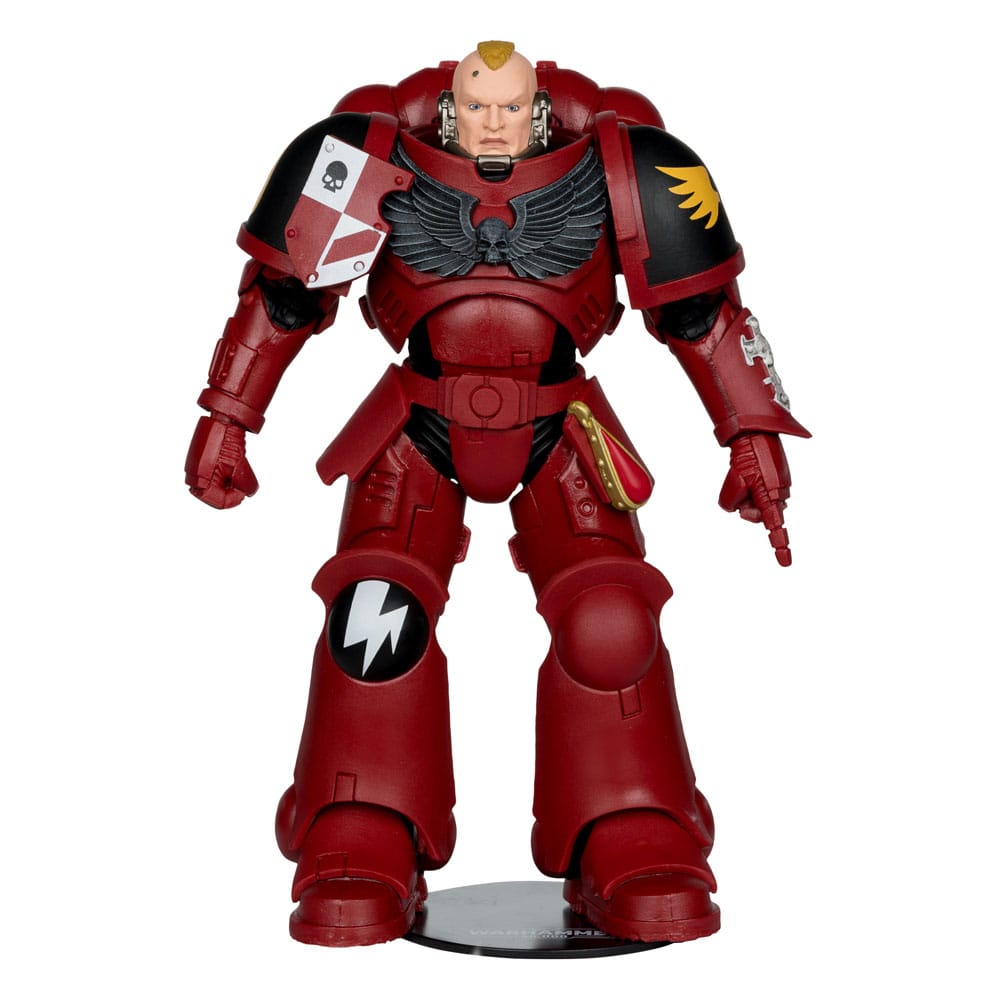 Figurine Assault Intercessor Sergeant (Blood Angel) – Warhammer Art (McFarlane Toys) – Warhammer 40,000 – 18cm
