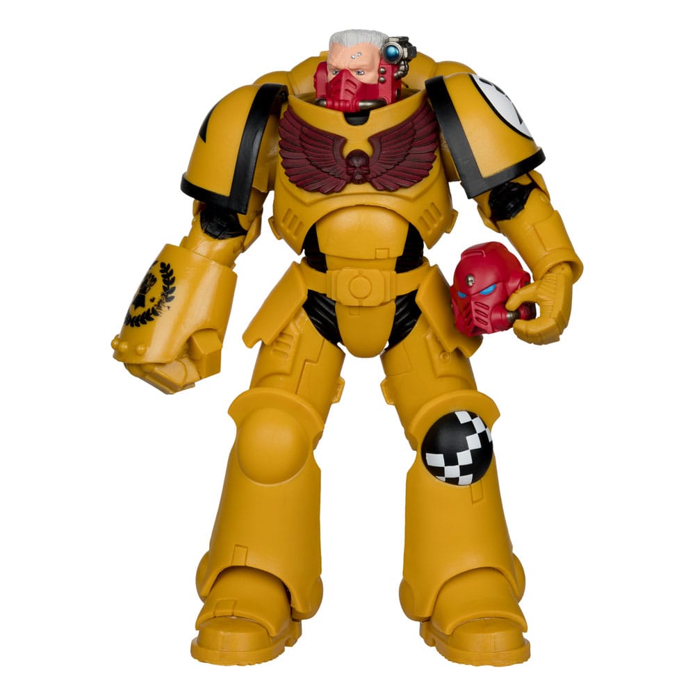 Figurinefigurine Intercessor Sergeant (Imperial Fist) (Gold Label)  – Warhammer Art (McFarlane Toys) – Warhammer 40,000 – 18cm