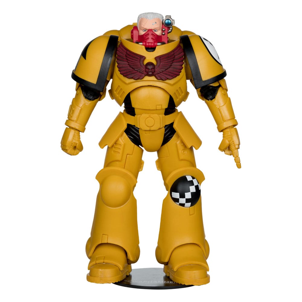 Figurinefigurine Intercessor Sergeant (Imperial Fist) (Gold Label)  – Warhammer Art (McFarlane Toys) – Warhammer 40,000 – 18cm
