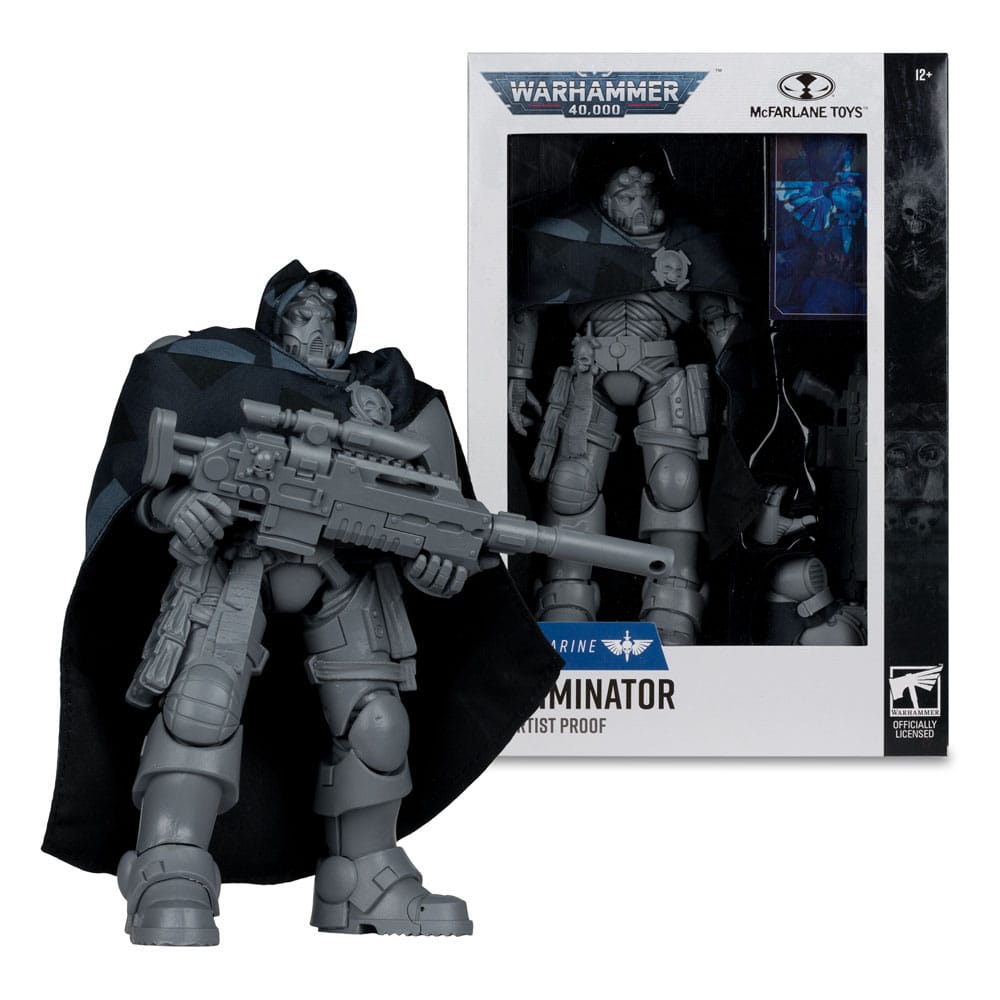 Figurine Eliminator (Space Marine) Artist Proof – Warhammer Art (McFarlane Toys) – Warhammer 40,000 – 18cm