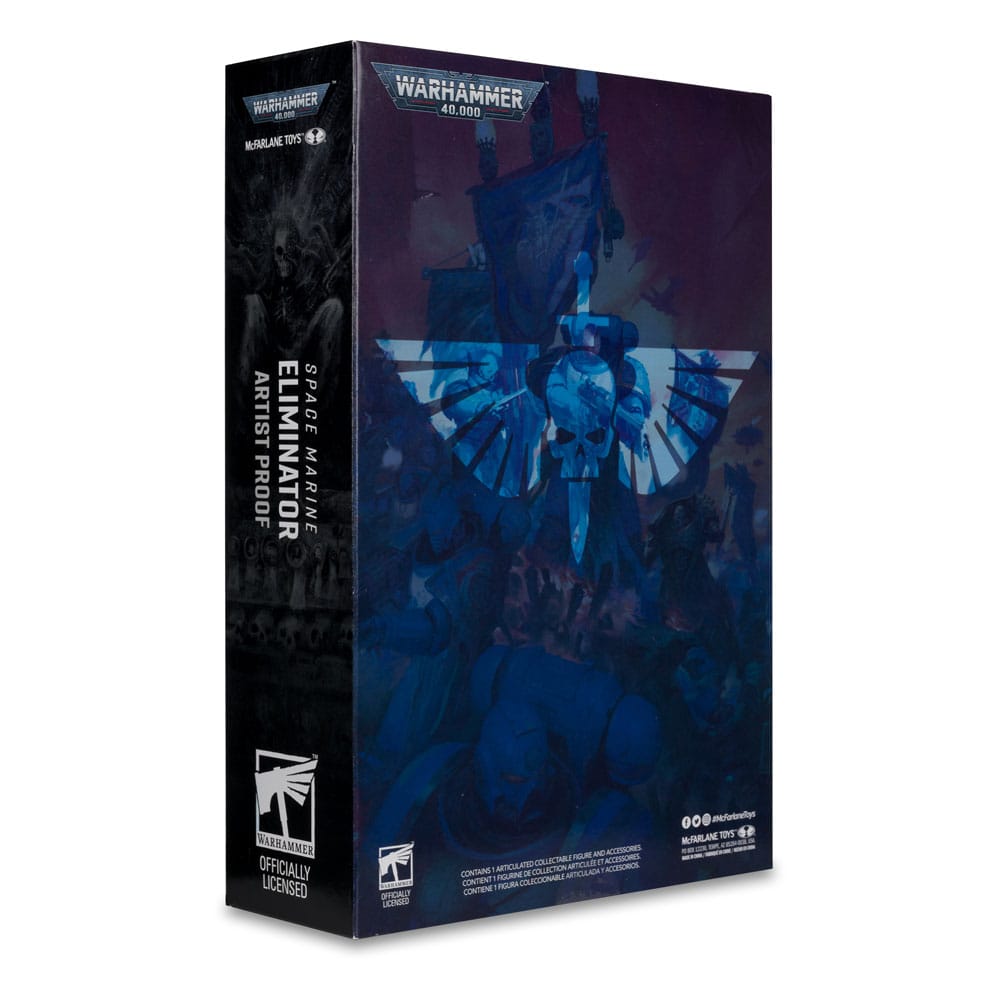 Figurine Eliminator (Space Marine) Artist Proof – Warhammer Art (McFarlane Toys) – Warhammer 40,000 – 18cm