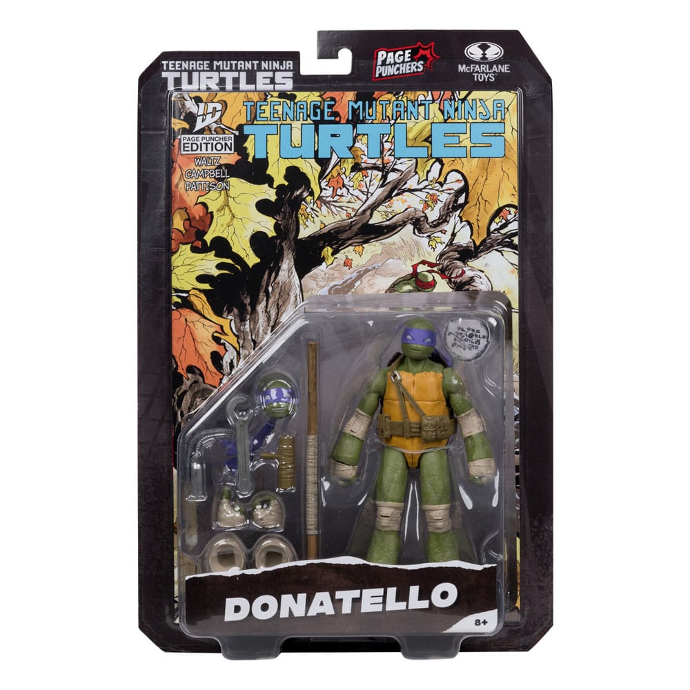 Figurine Donatello – Page Punchers (McFarlane Toys) – Tortues Ninja – 13cm