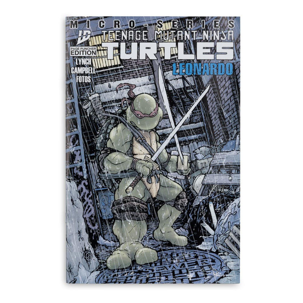 Figurine Leonardo – Page Punchers (McFarlane Toys) – Tortues Ninja – 13cm