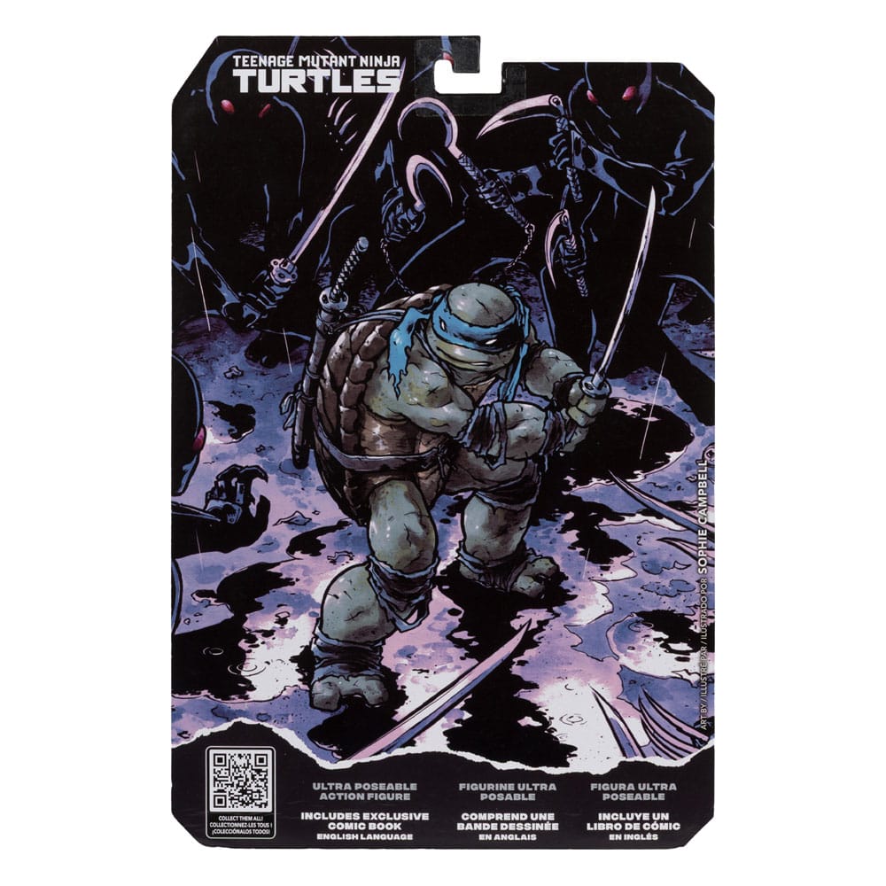 Figurine Leonardo – Page Punchers (McFarlane Toys) – Tortues Ninja – 13cm