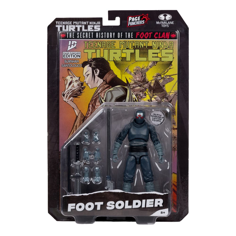 Figurine Foot Soldier – Page Punchers (McFarlane Toys) – Tortues Ninja – 14cm
