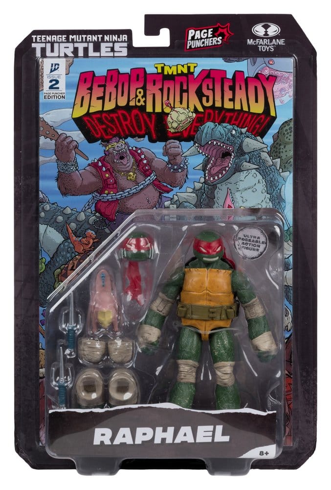 Figurine Raphael – Page Punchers (McFarlane Toys) – Tortues Ninja – 13cm