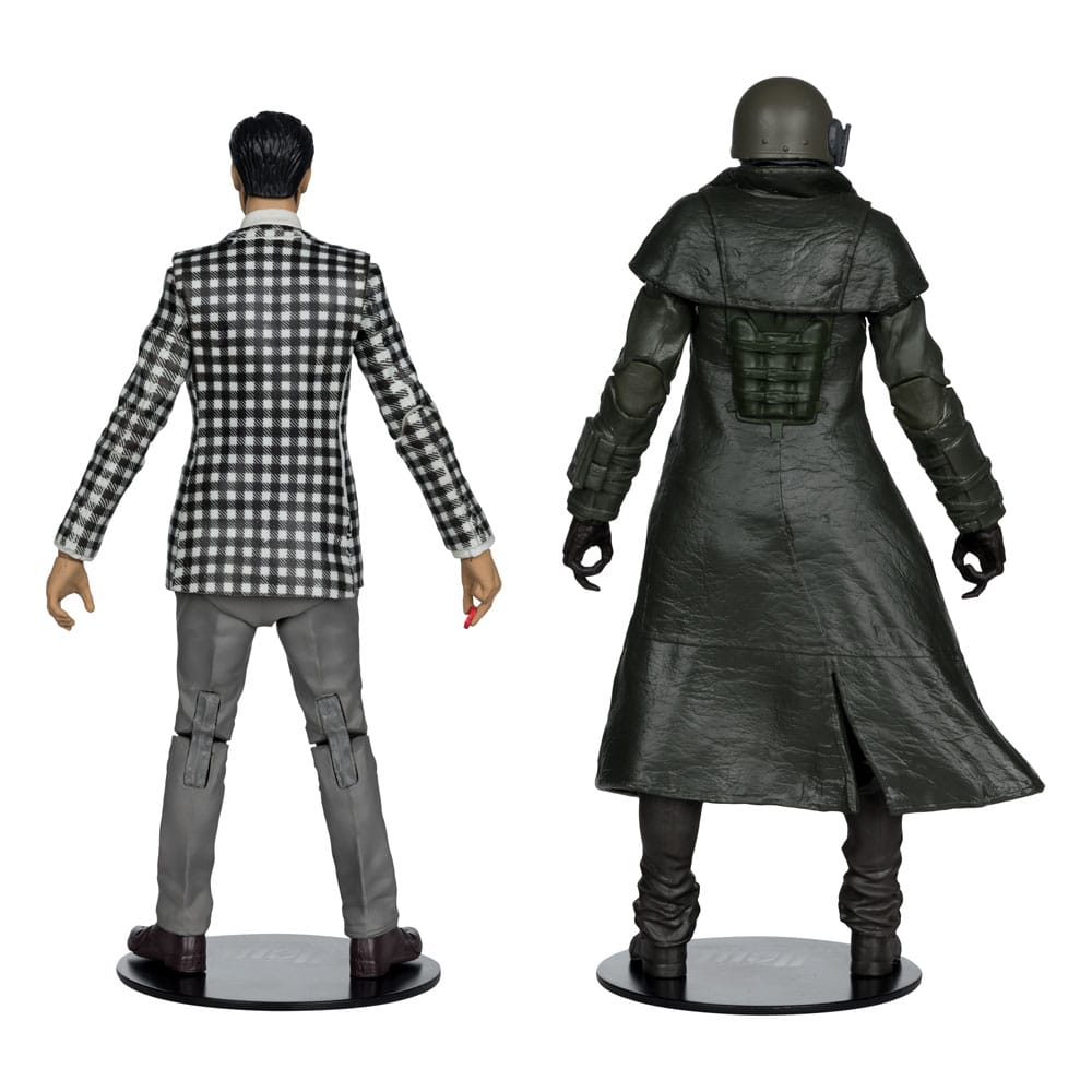 Fallout: New Vegas pack 2 statuettes Riot Ranger Armor & Benny Survivor 18 cm