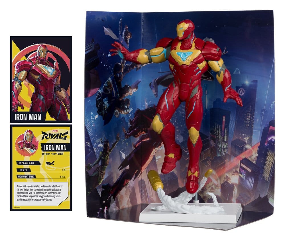 Figurine Iron Man – Marvel Rivals Collection 1/6 (McFarlane Toys) – Marvel – 26cm
