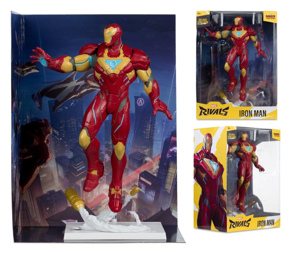 Figurine Iron Man – Marvel Rivals Collection 1/6 (McFarlane Toys) – Marvel – 26cm