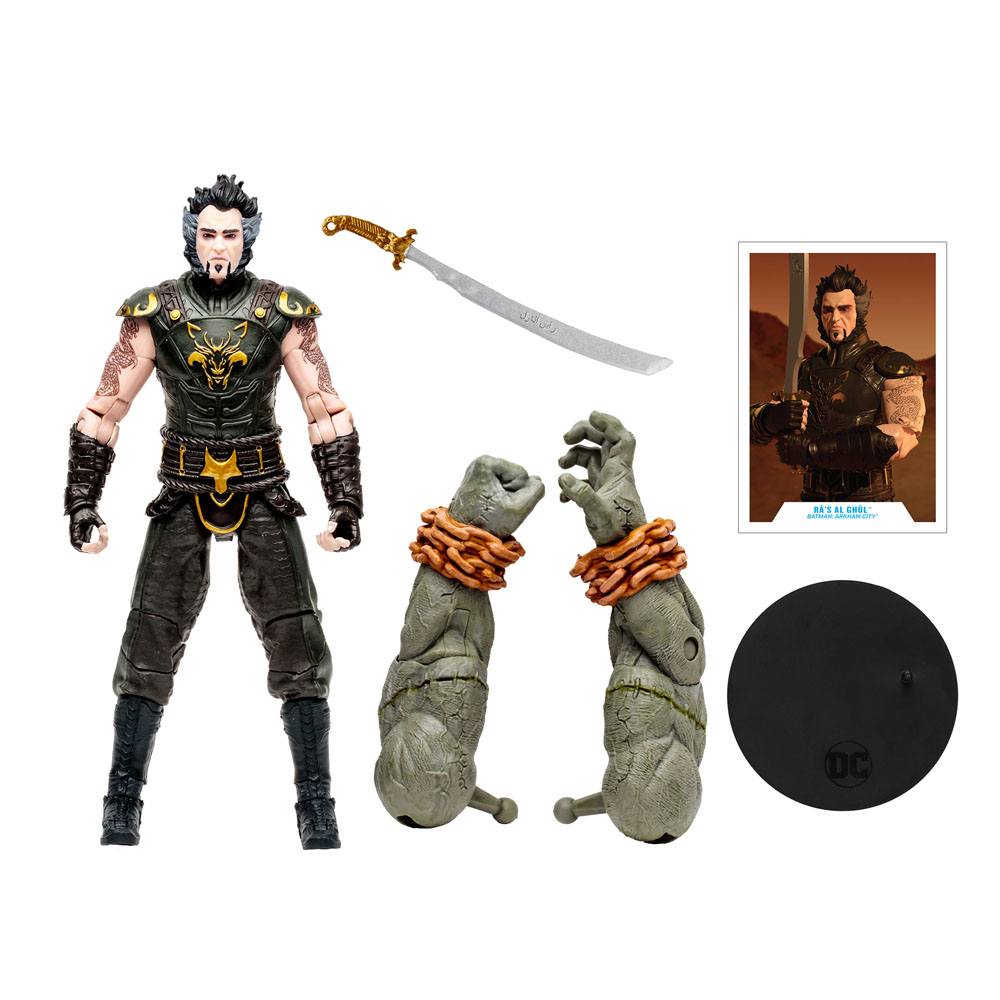 Figurine Ra's al Ghul – DC Multiverse (McFarlane Toys) – DC Comics – 18cm