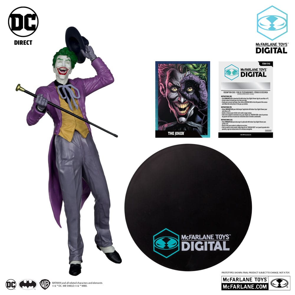 Figurine Joker – DC Direct 1/6 (McFarlane Toys) – DC Comics – 30cm
