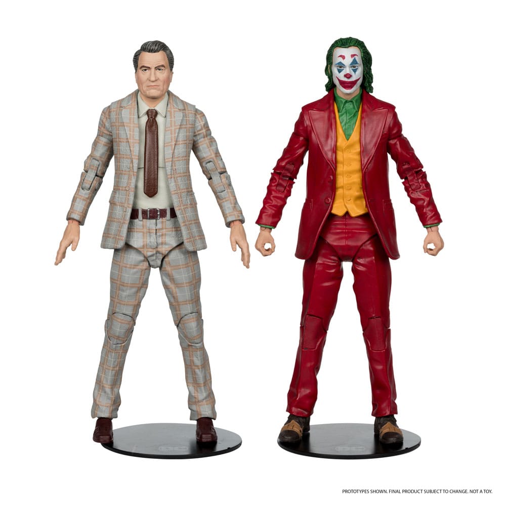 McFarlane Toys - DC Multiverse Joker Movie (édition limitée Deluxe Collector Set – Live with Murray Franklin)