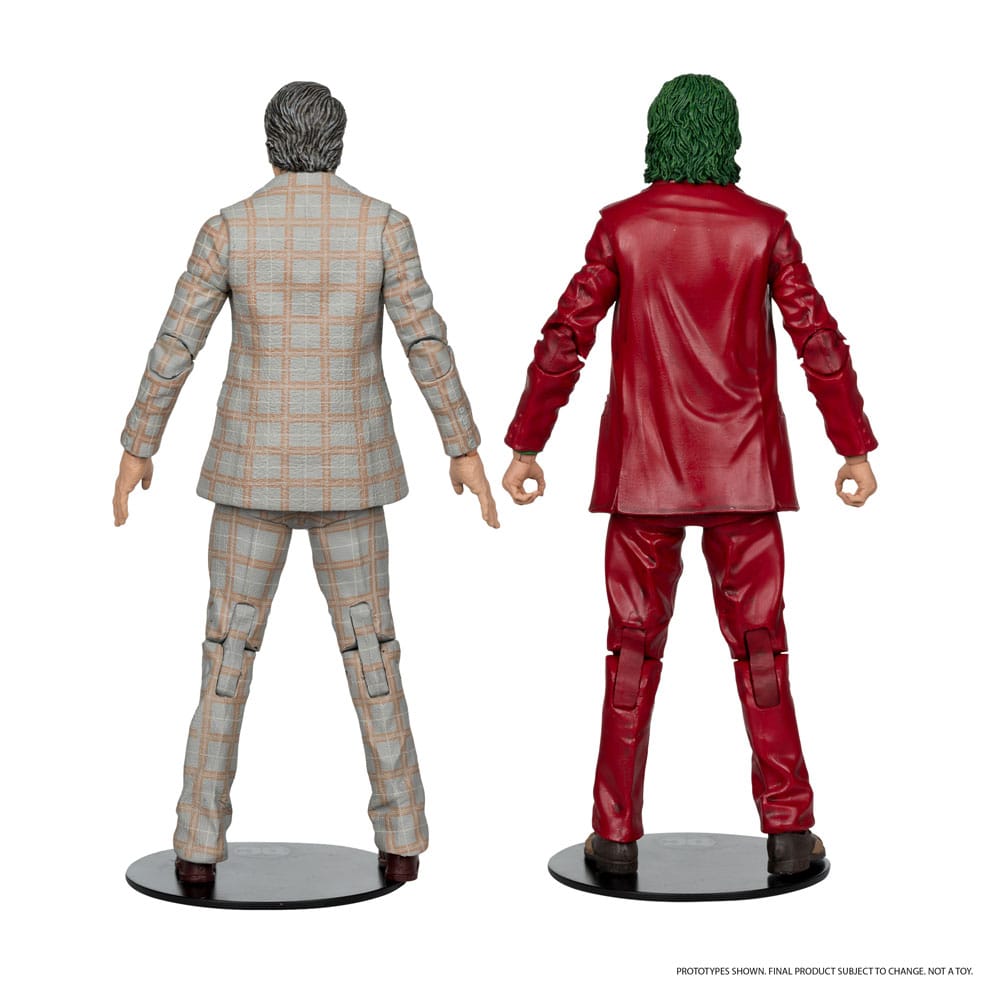 McFarlane Toys - DC Multiverse Joker Movie (édition limitée Deluxe Collector Set – Live with Murray Franklin)