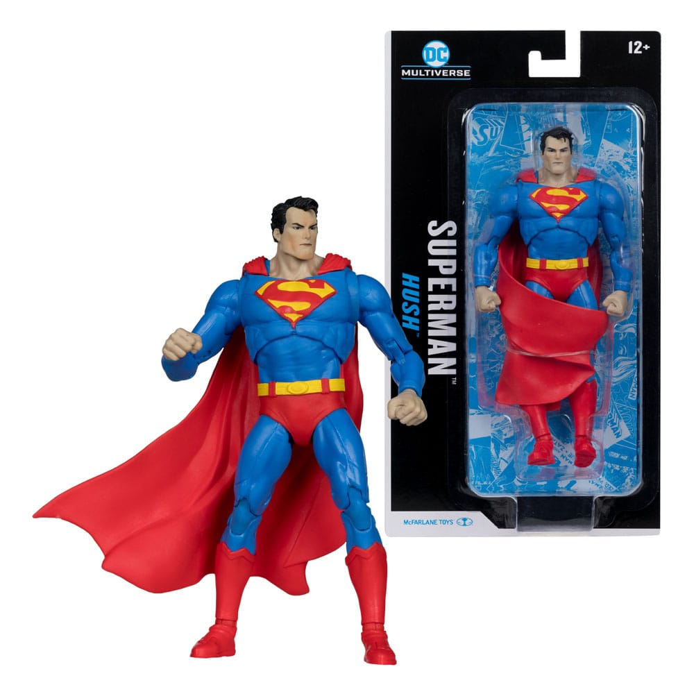 Figurine Superman Hush – DC Multiverse (McFarlane Toys) – DC Comics – 19cm