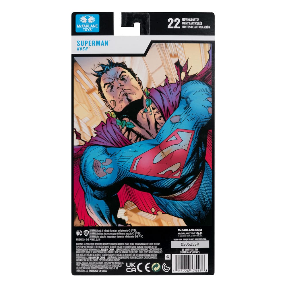 Figurine Superman Hush – DC Multiverse (McFarlane Toys) – DC Comics – 19cm