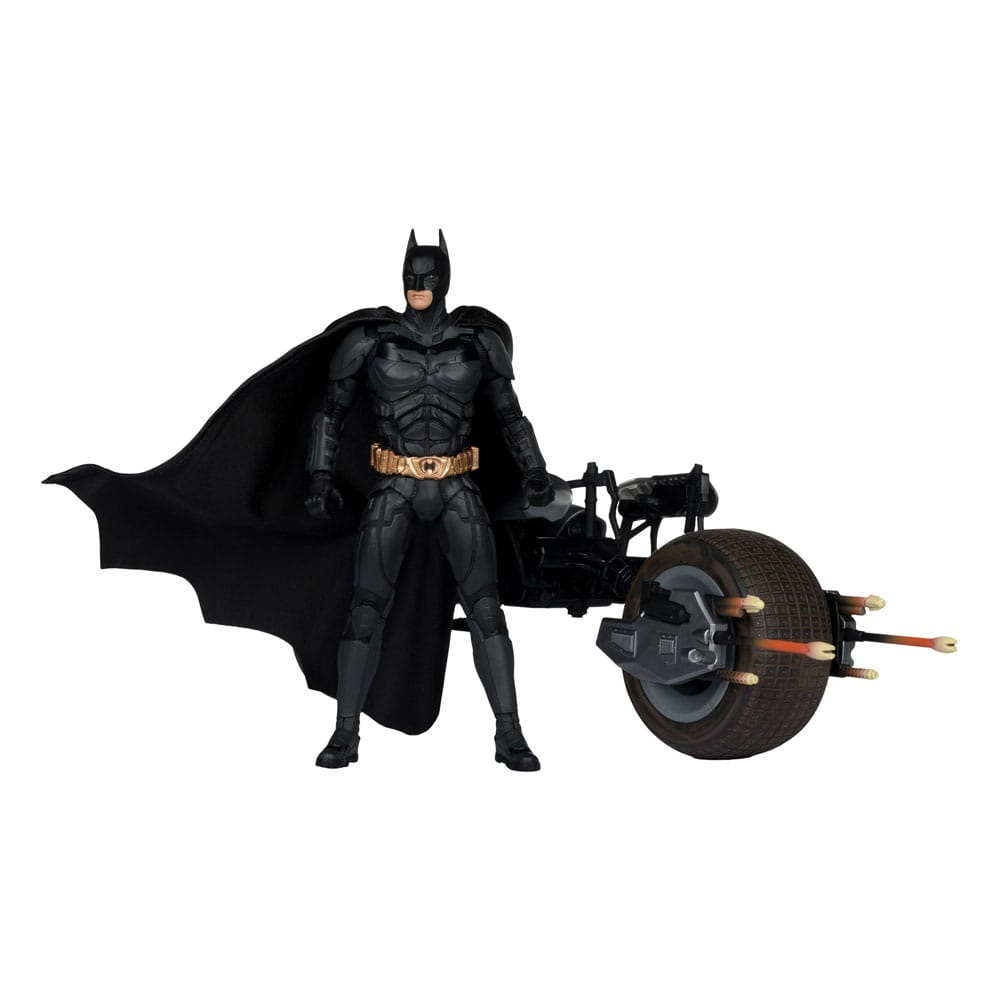 Véhicule Bat-Pod avec Batman – DC Multiverse (McFarlane Toys) – DC Comics – 18cm