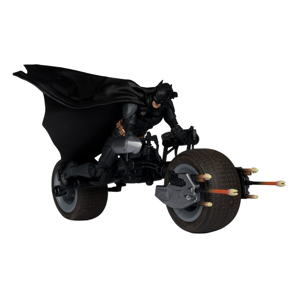 Véhicule Bat-Pod avec Batman – DC Multiverse (McFarlane Toys) – DC Comics – 18cm