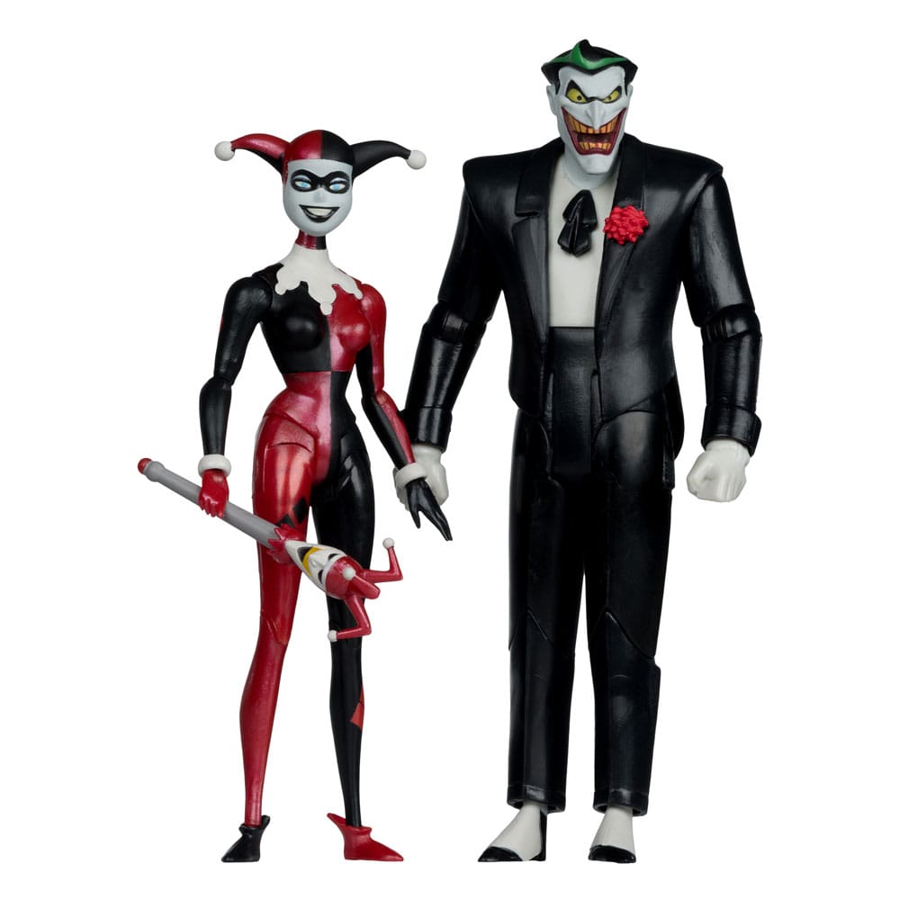 Pack de figurines Harley Quinn & The Joker – DC Direct (McFarlane Toys) – DC Comics – 17cm