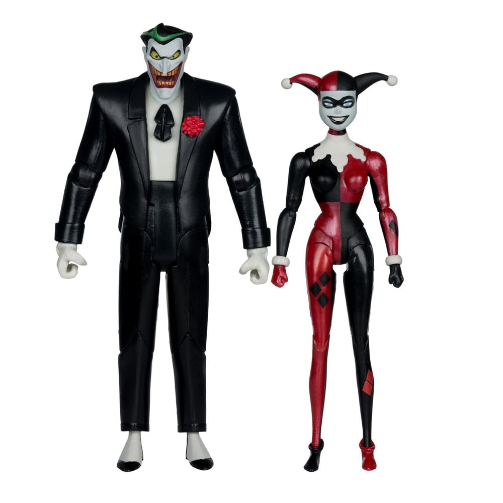Pack de figurines Harley Quinn & The Joker – DC Direct (McFarlane Toys) – DC Comics – 17cm