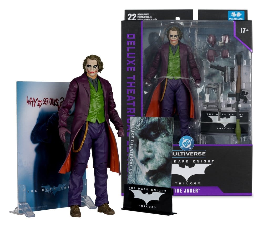 Figurine Joker – DC Multiverse (McFarlane Toys) – DC Comics – 18cm