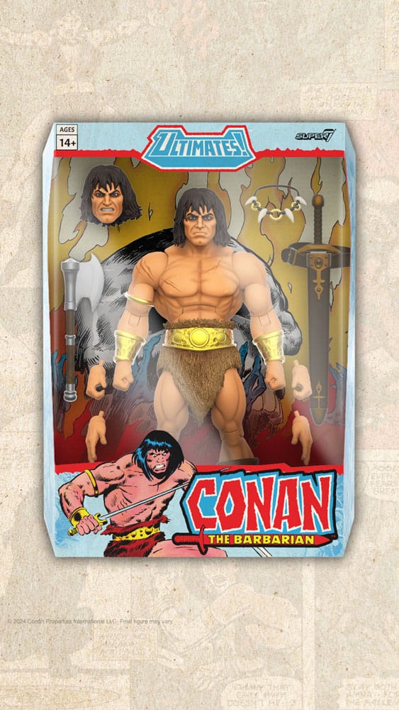 Figurine Conan le Barbare – Ultimates! (Super7) – Conan le Barbare – 18cm
