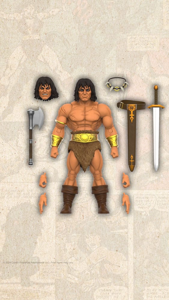 Figurine Conan le Barbare – Ultimates! (Super7) – Conan le Barbare – 18cm