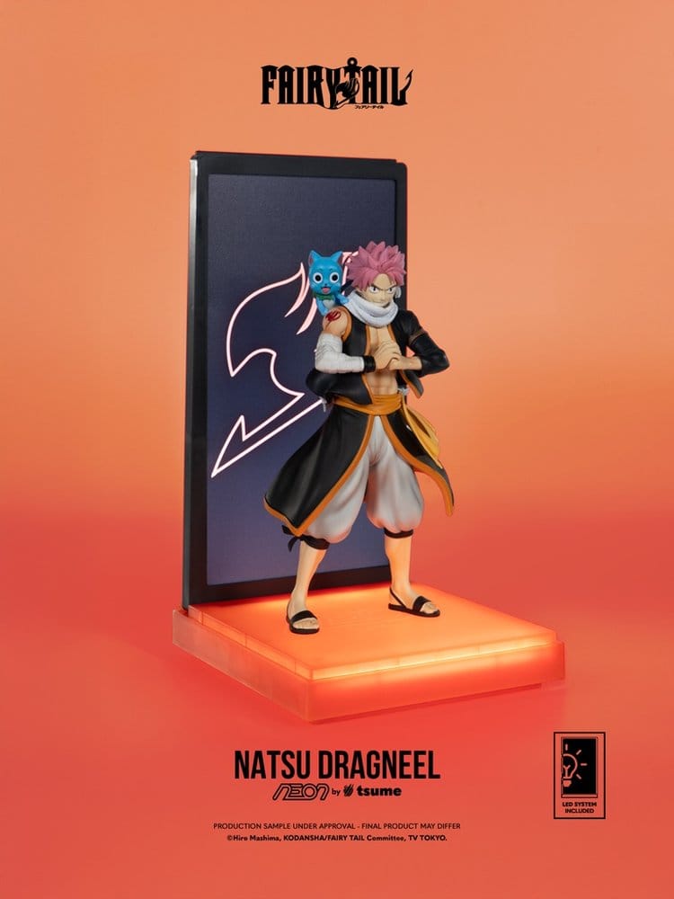 Statuette Natsu Dragneel – Neon Figure 1/9 (Tsume) – Fairy Tail – 25cm