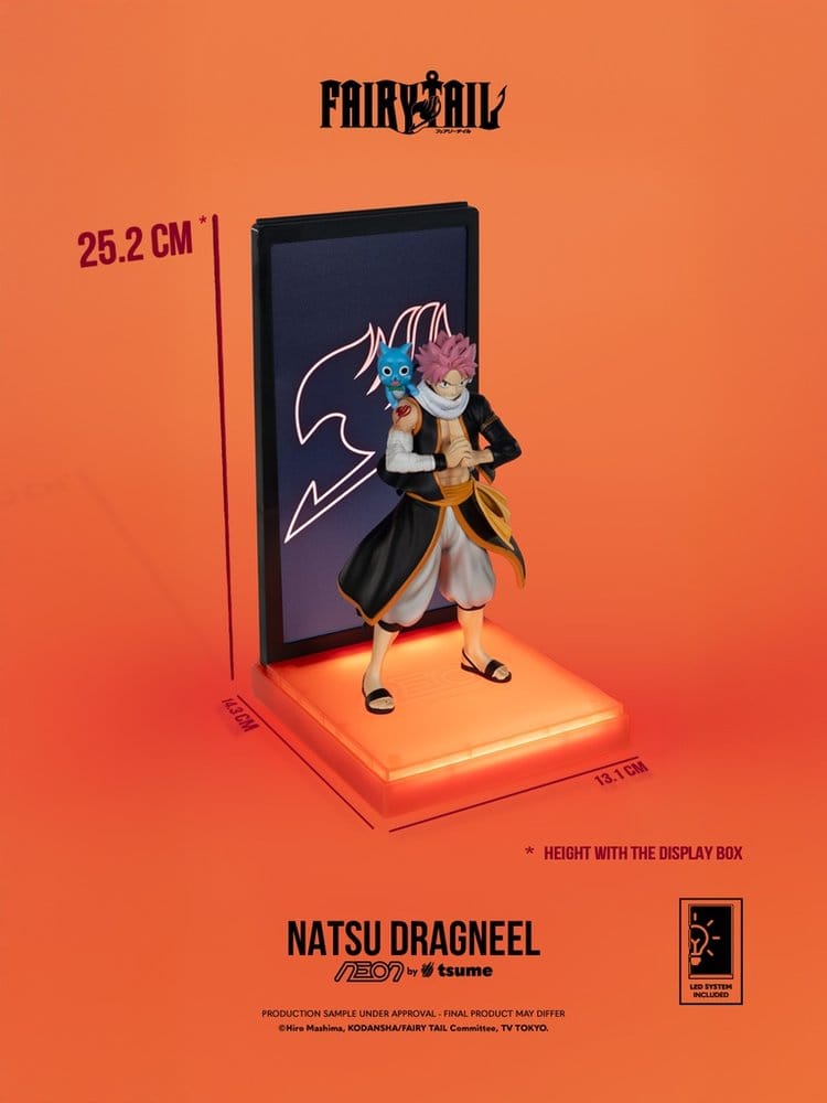 Statuette Natsu Dragneel – Neon Figure 1/9 (Tsume) – Fairy Tail – 25cm